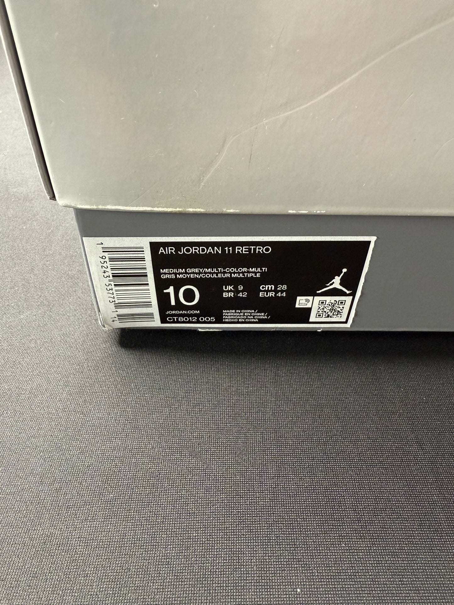Air Jordan 11 Retro “Cool Grey” (2021) (Preowned)