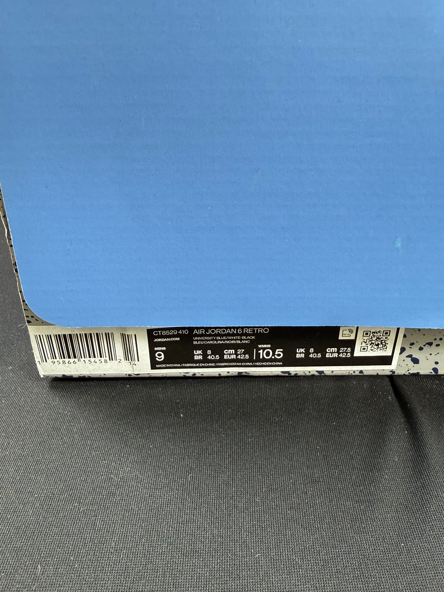 Air Jordan 6 “UNC” (Preowned)