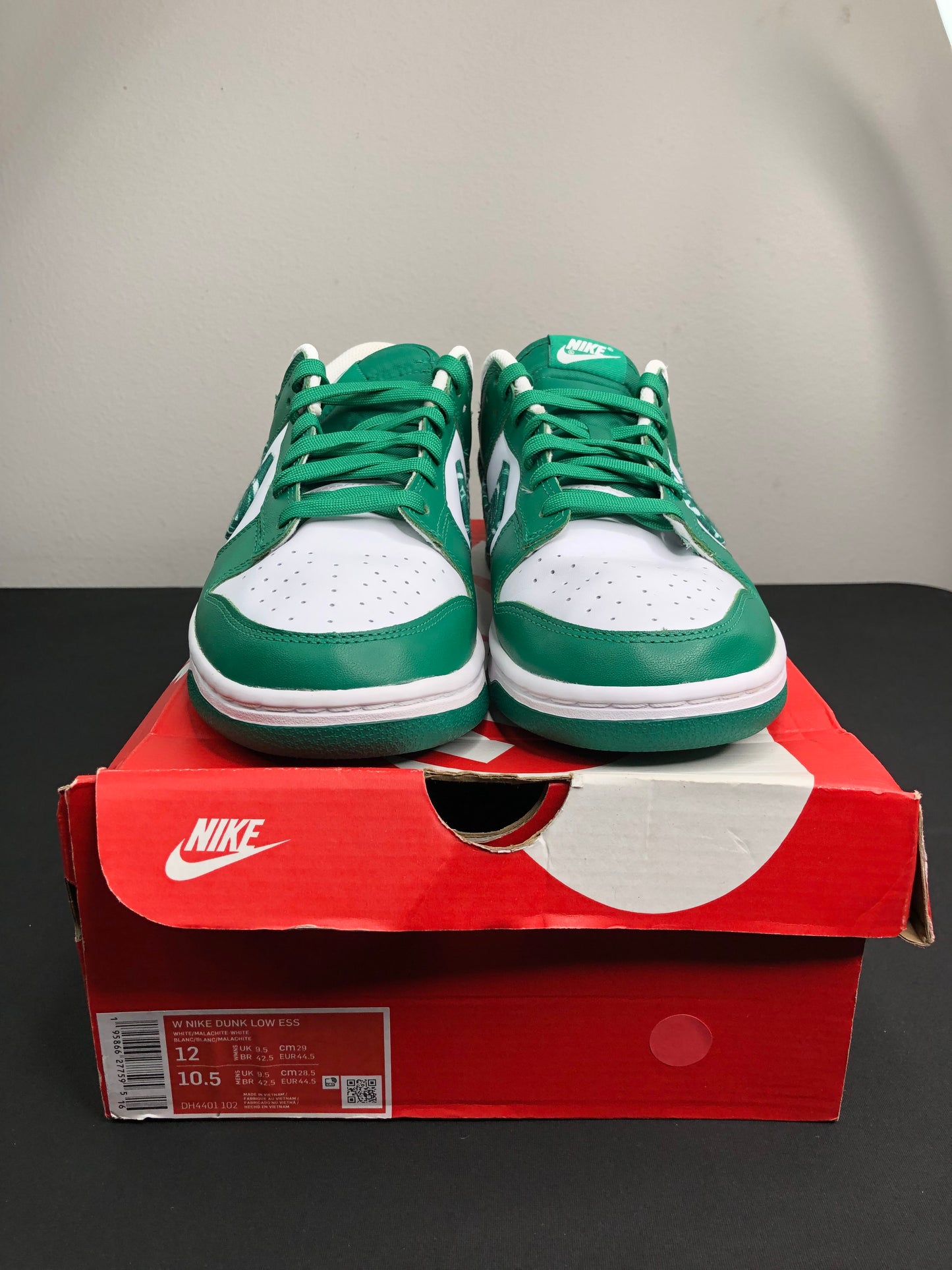 Nike Dunk Low “Paisley Green” (Women) (Preowned)
