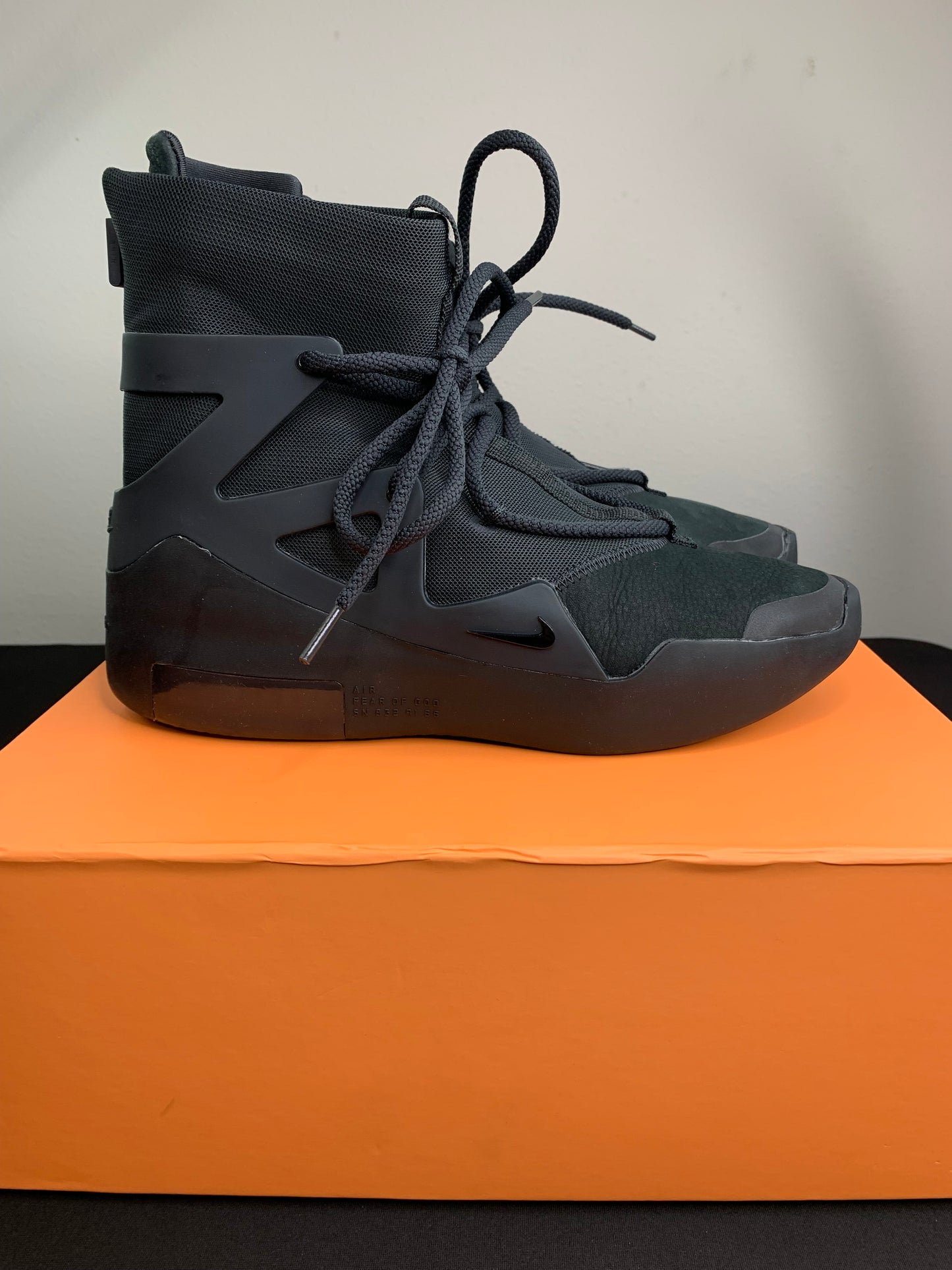 Air Fear Of God 1 “Triple Black” (Preowned)
