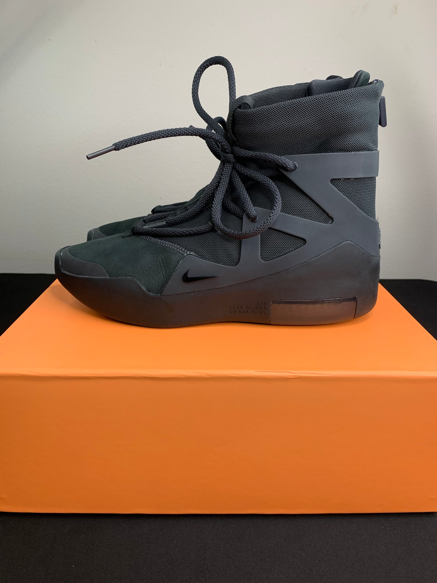 Air Fear Of God 1 “Triple Black” (Preowned)