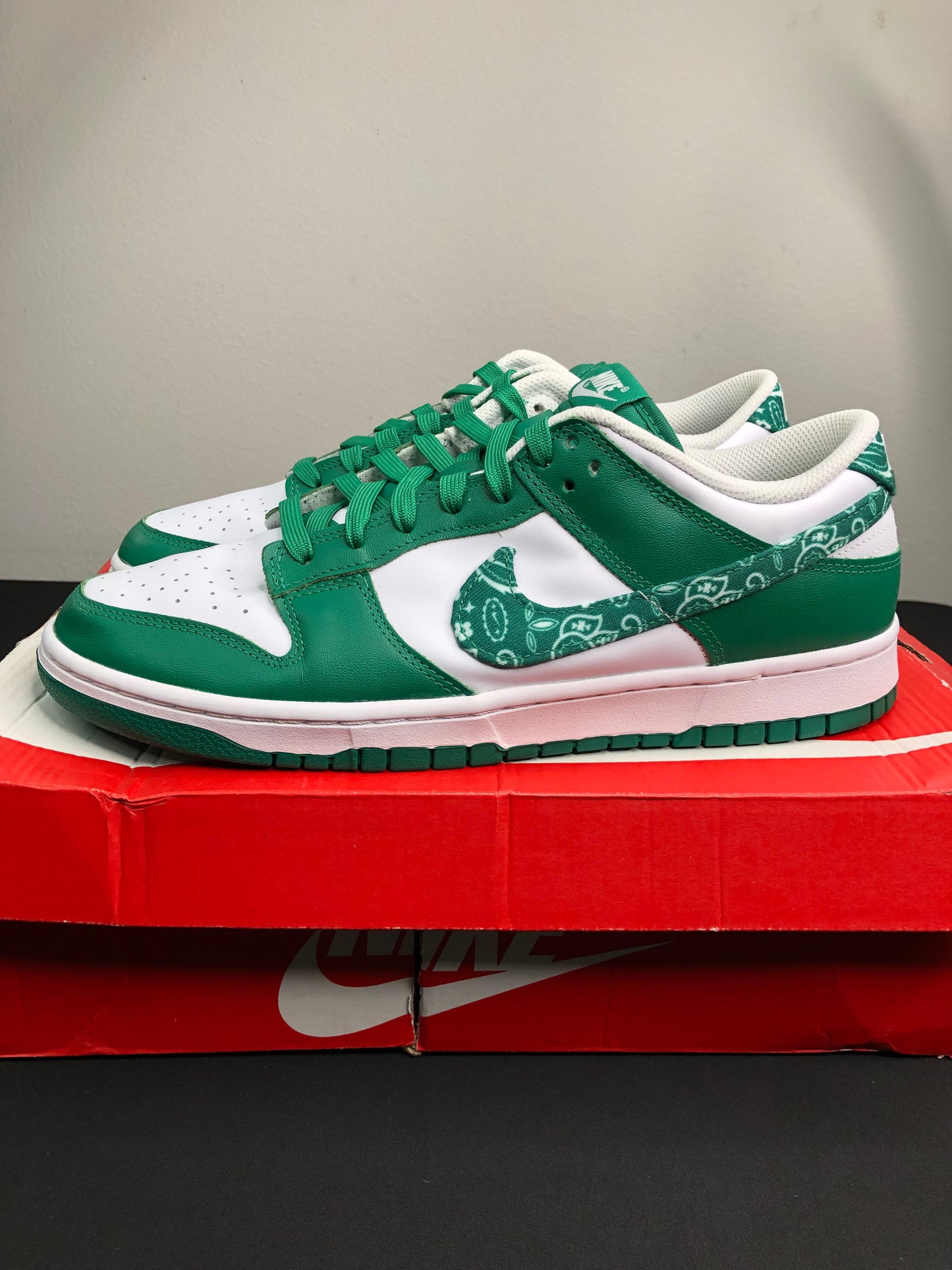 Nike Dunk Low “Paisley Green” (Women) (Preowned)