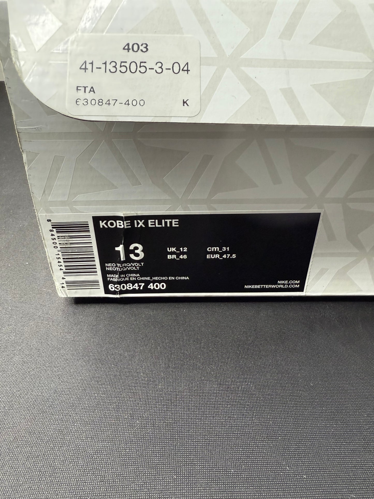 Nike Kobe 9 Elite “Perspective” (Preowned)