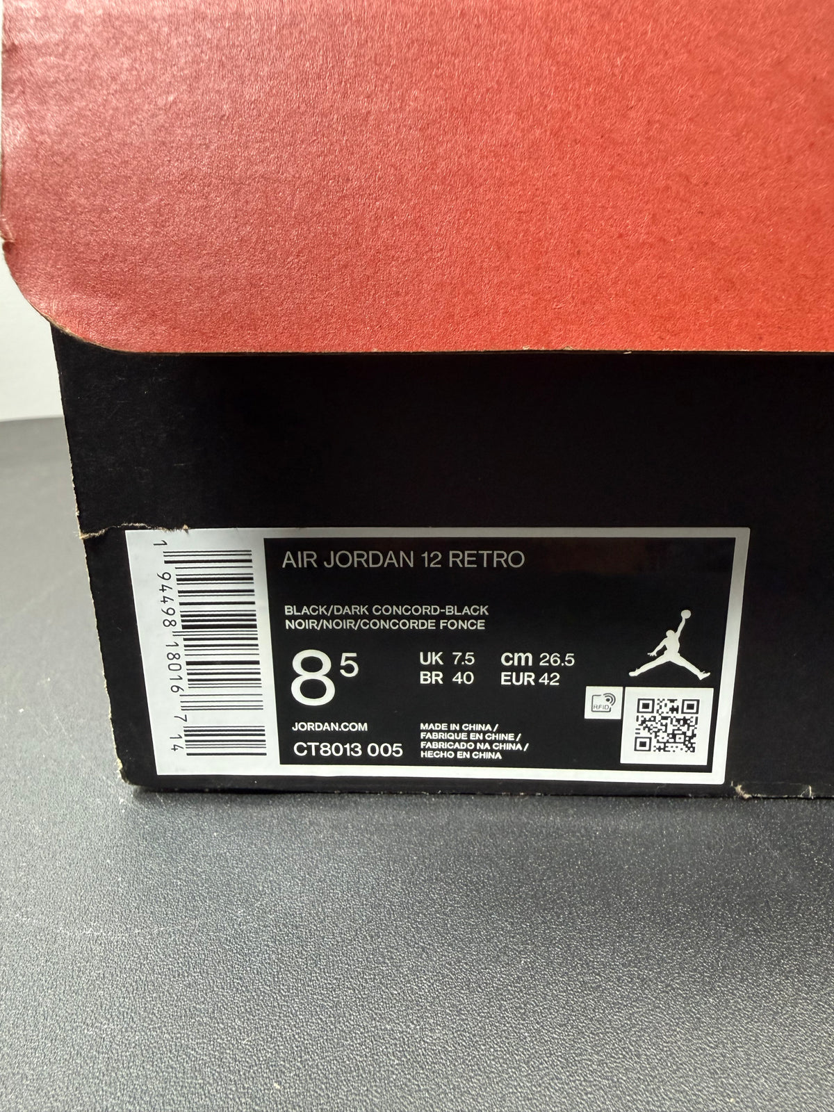 Air Jordan 12 “Dark Concord” (Very Lightly Worn)