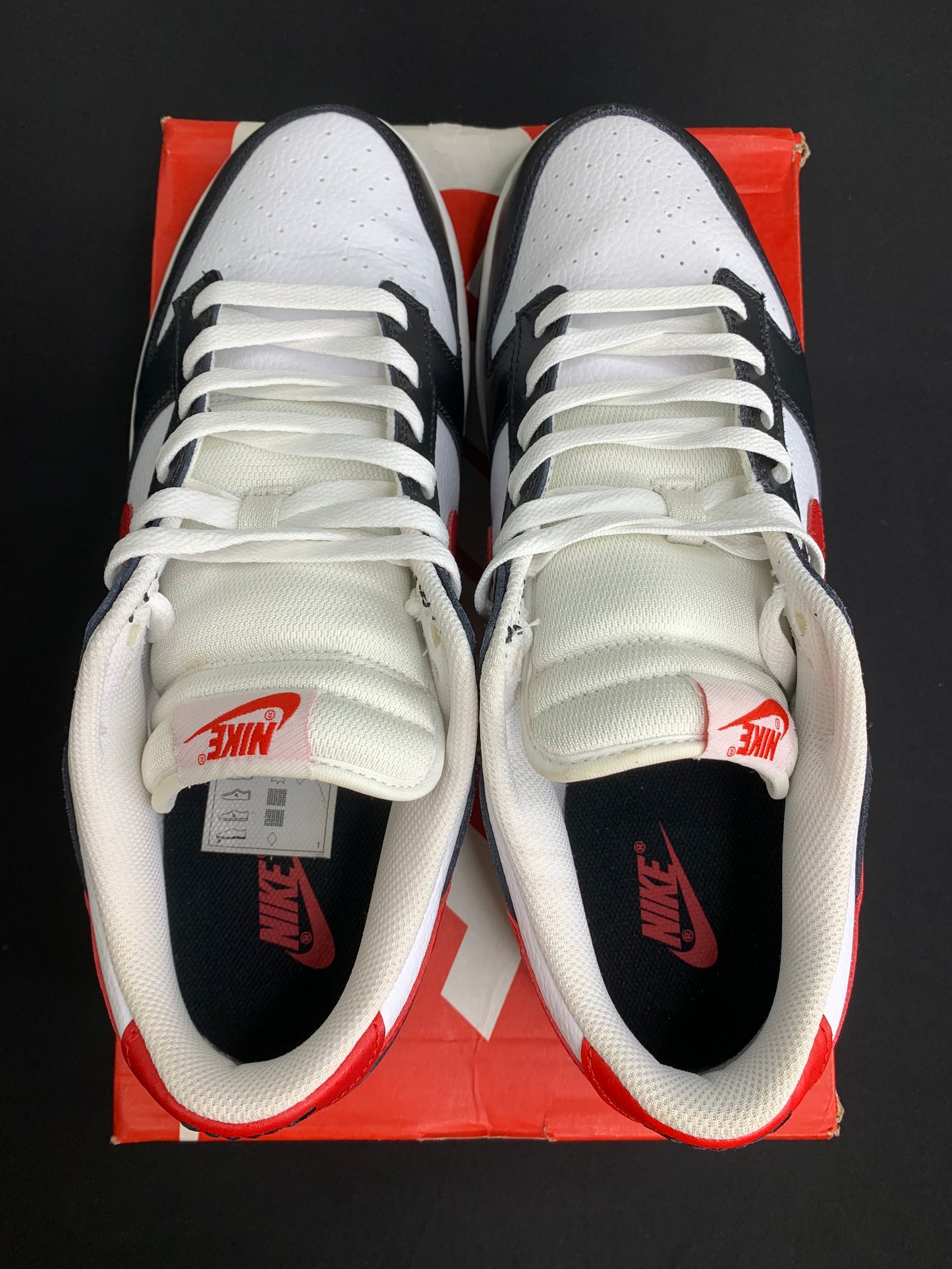 Nike Dunk Low “Red Swoosh Panda” (Preowned)