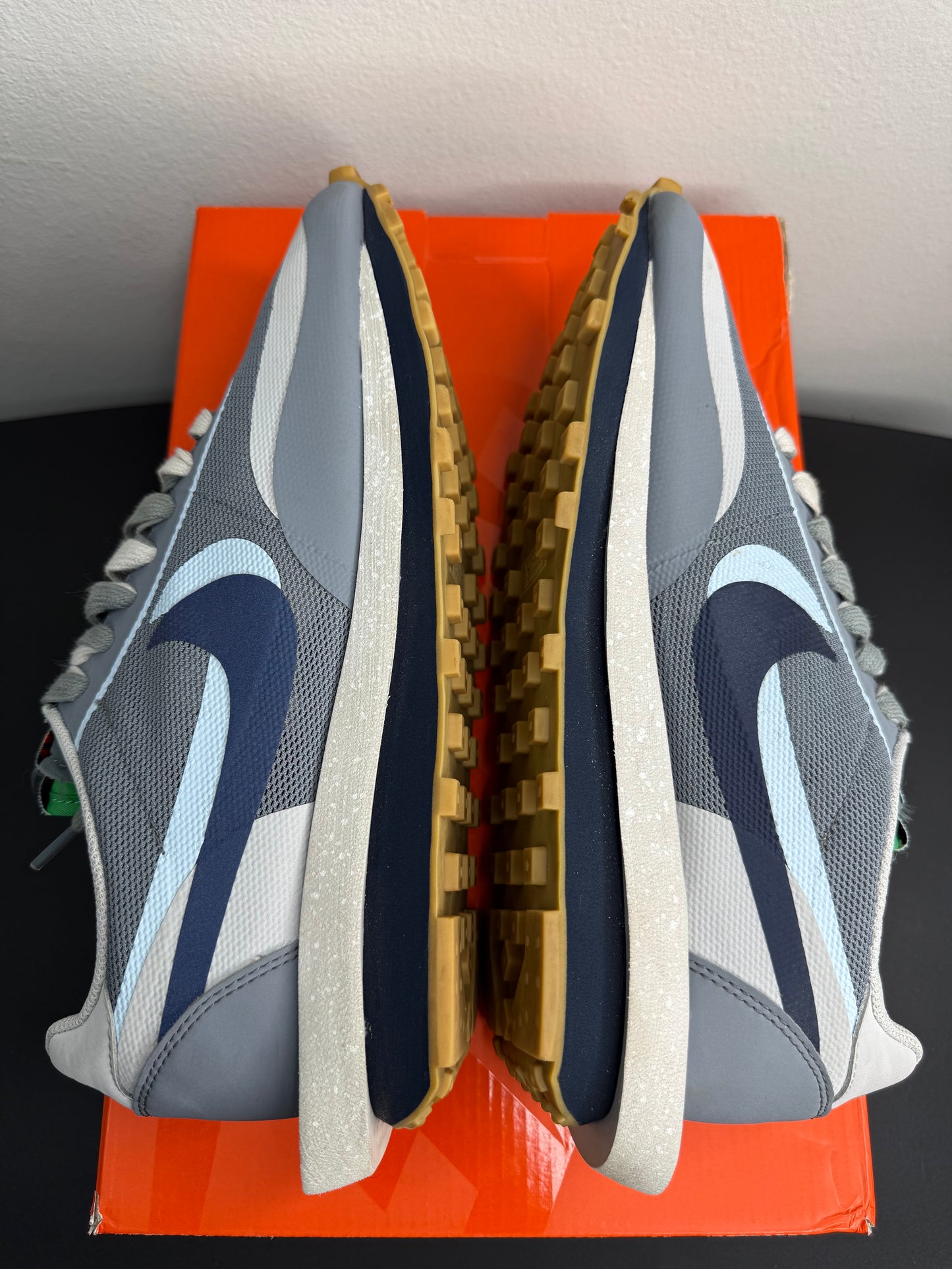 Nike LD Waffle Sacai X CLOT “Kiss Of Death 2” (Cool Grey) (Preowned)