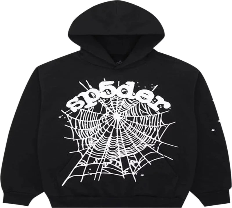 Sp5der “OG Web” Hoodie (Black)