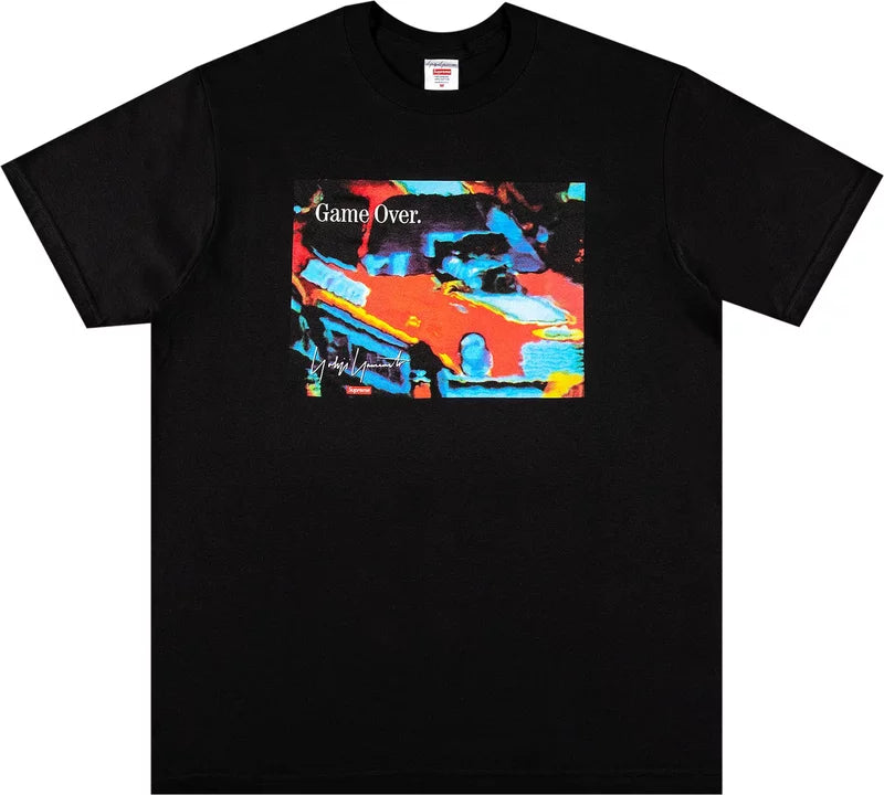 Supreme X Yohji Yamamoto “Game Over” Tee (Black)