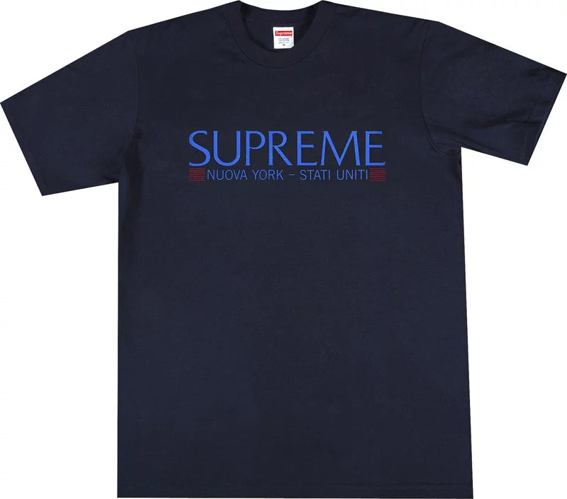 Supreme “Nuova York” Tee (Navy)