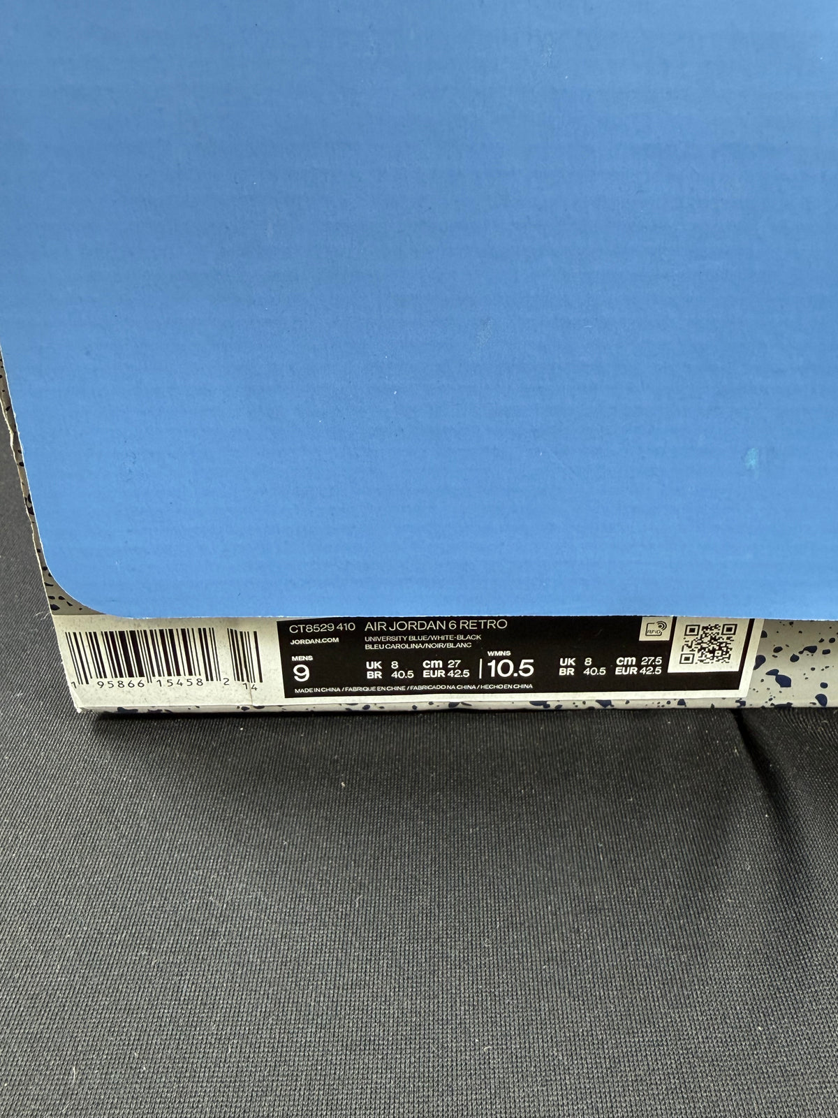 Air Jordan 6 “UNC” (Preowned)