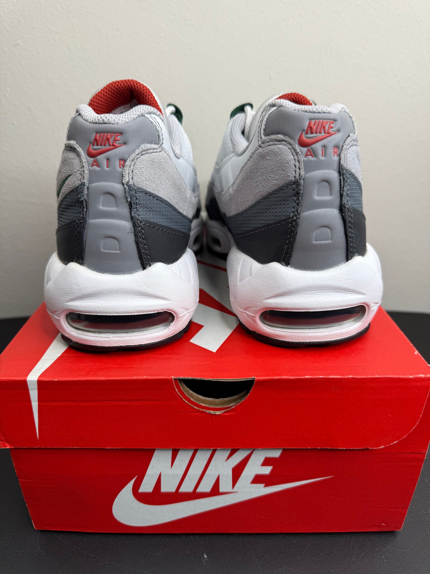 Nike Air Max 95 “Pure Platinum/Gorge Green” (Preowned)