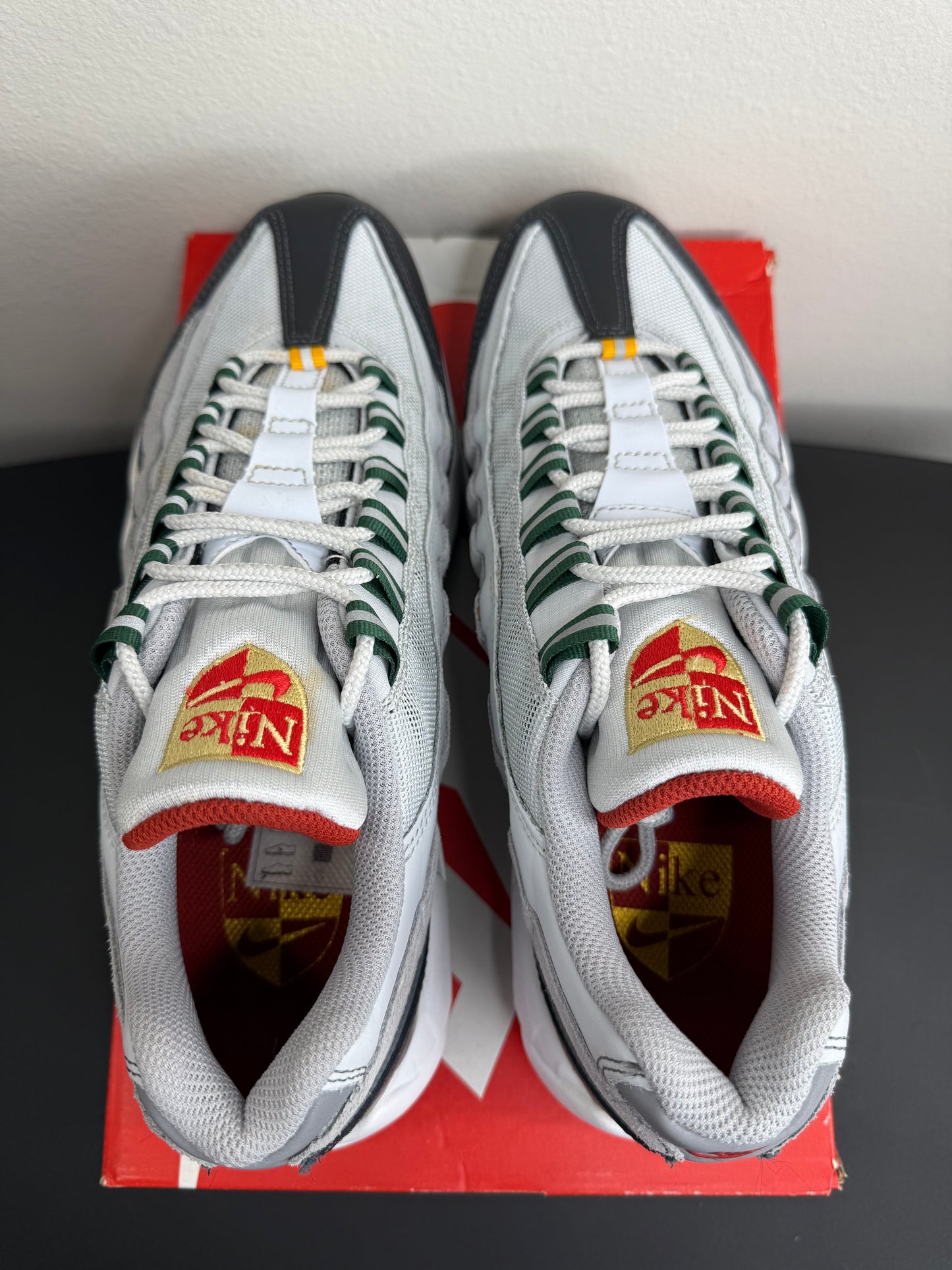 Nike Air Max 95 “Pure Platinum/Gorge Green” (Preowned)