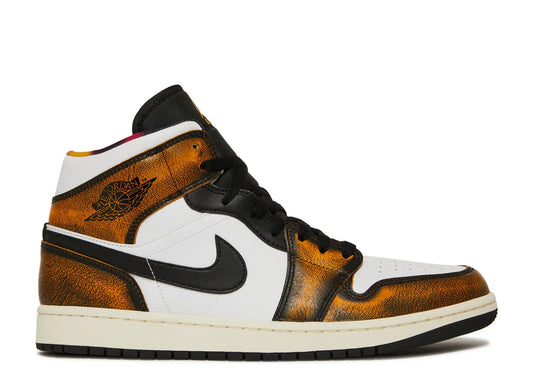 Air Jordan 1 Mid SE “Orange Wear-Away” (Preowned)