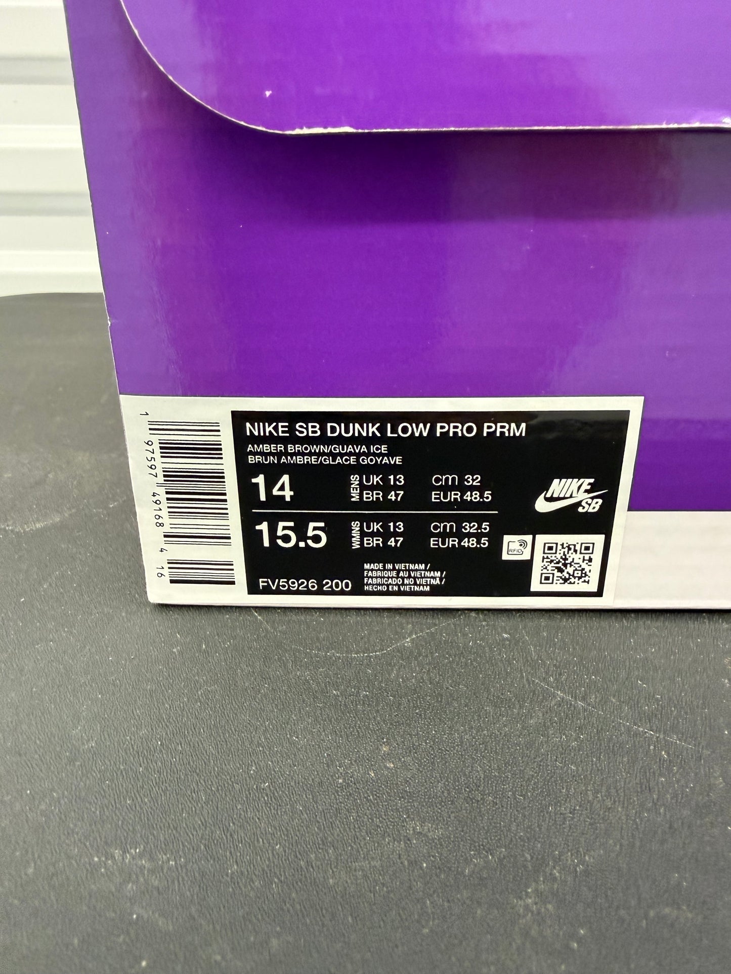 Nike Dunk Low SB “Trocadéro Gardens” (Preowned)