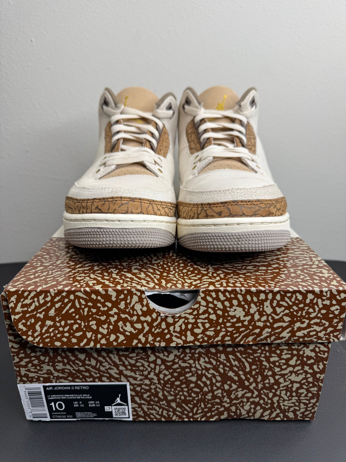 Air Jordan 3 Retro “Palomino” (Preowned)