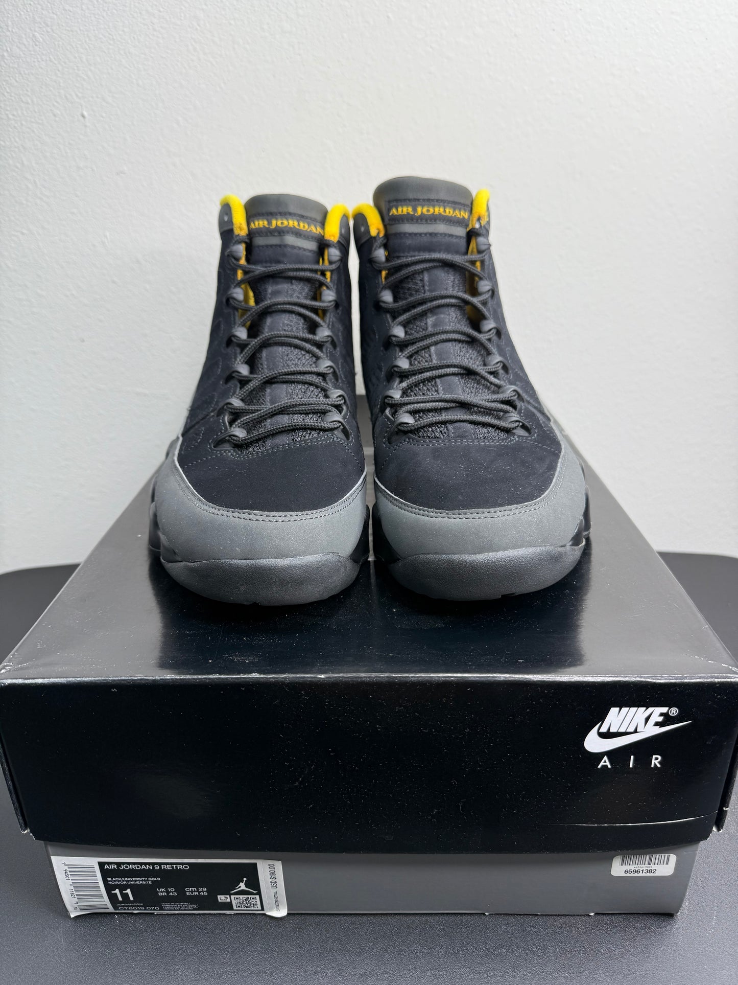 Air Jordan 9 Retro “University Gold” (Preowned)