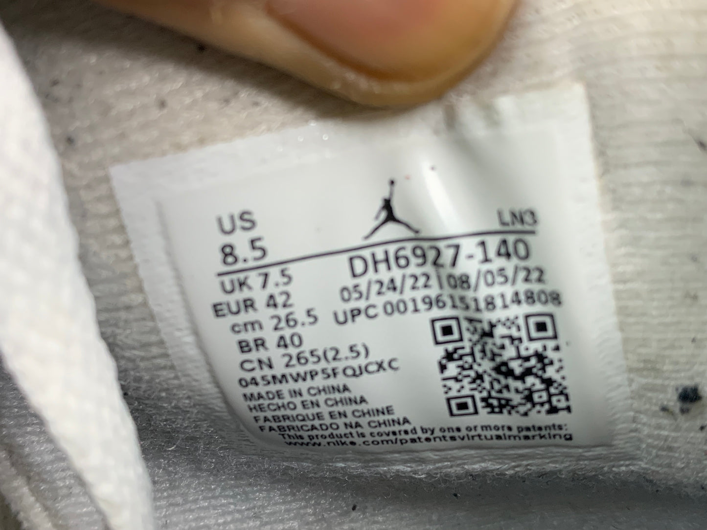 Air Jordan 4 Retro “Midnight Navy” (Preowned)
