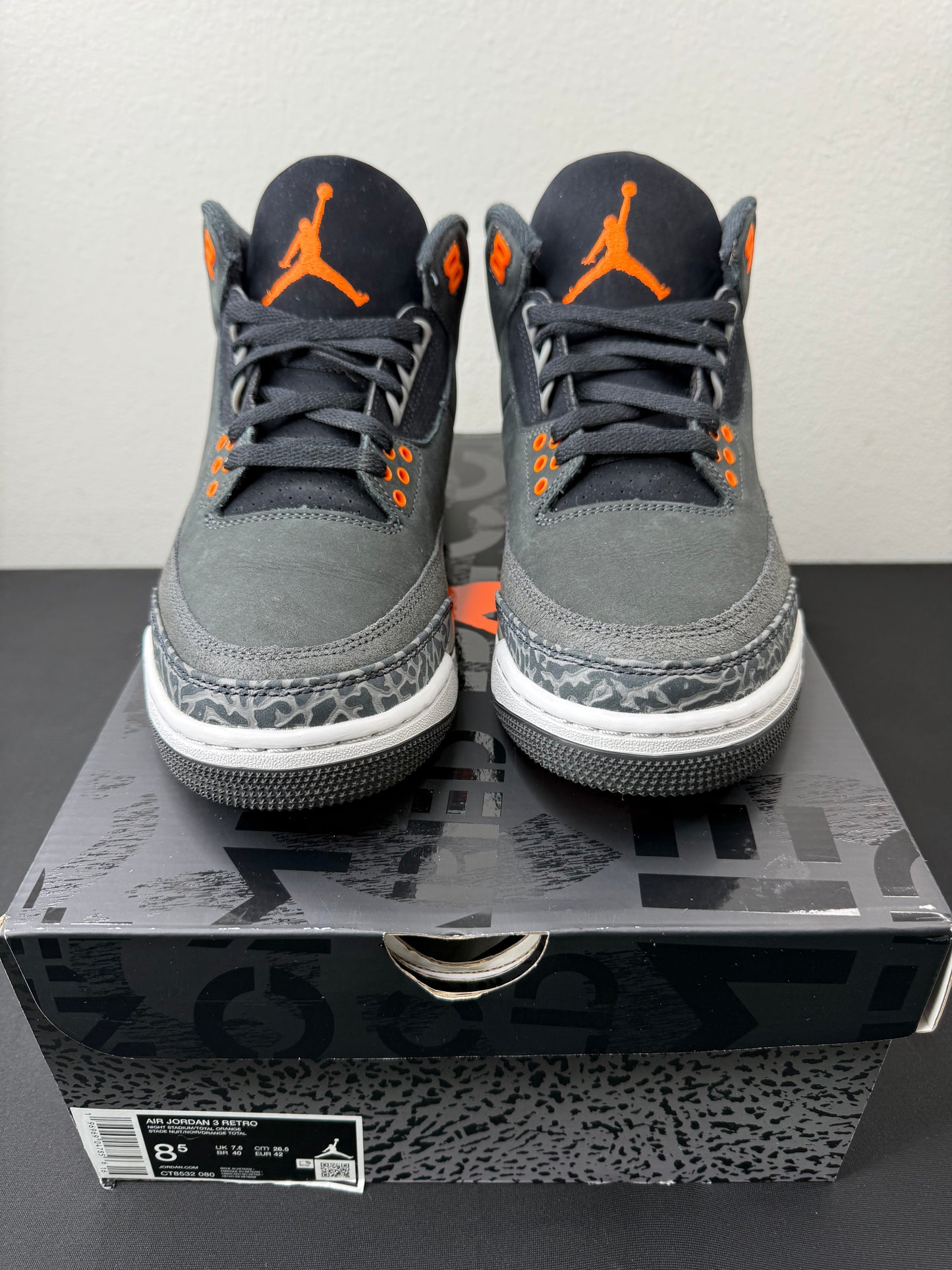 Air Jordan 3 “Fear” (2023) (Preowned)